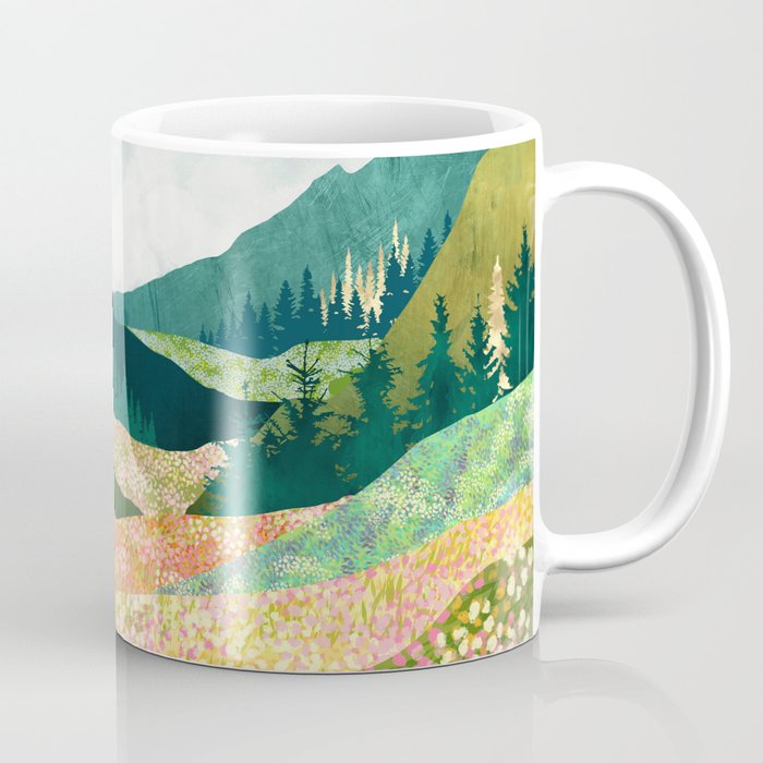 Spring Flower Vista Coffee Mug Gallery Image 1