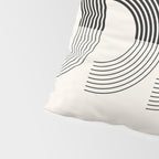 Black Rainbows Pillow Sham Gallery Image 4