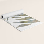 Silhouette plant acrylic Yoga Mat Gallery Image 2