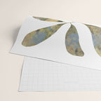 Silhouette plant acrylic Wrapping Paper Gallery Image 2