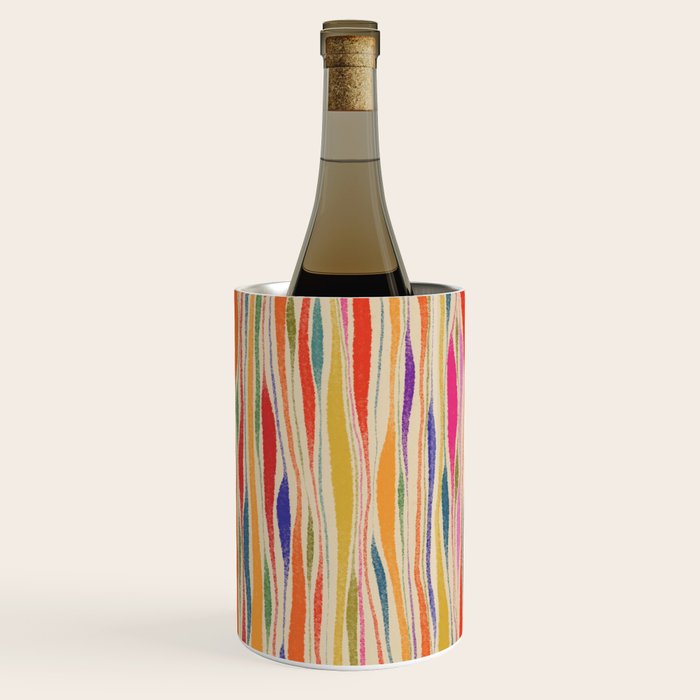 Irregular Lines / Summer Palette Wine Chiller Gallery Image 1