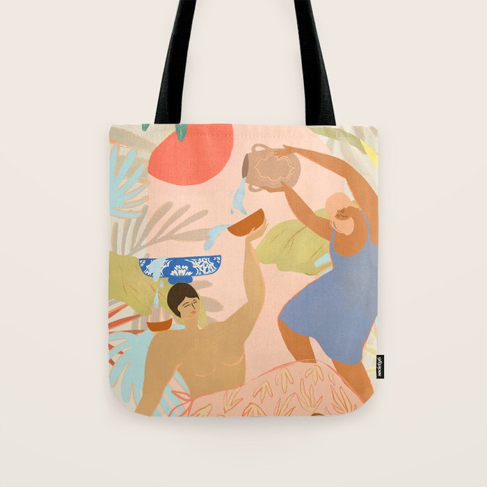 Water Play Tote Bag Gallery Image 1
