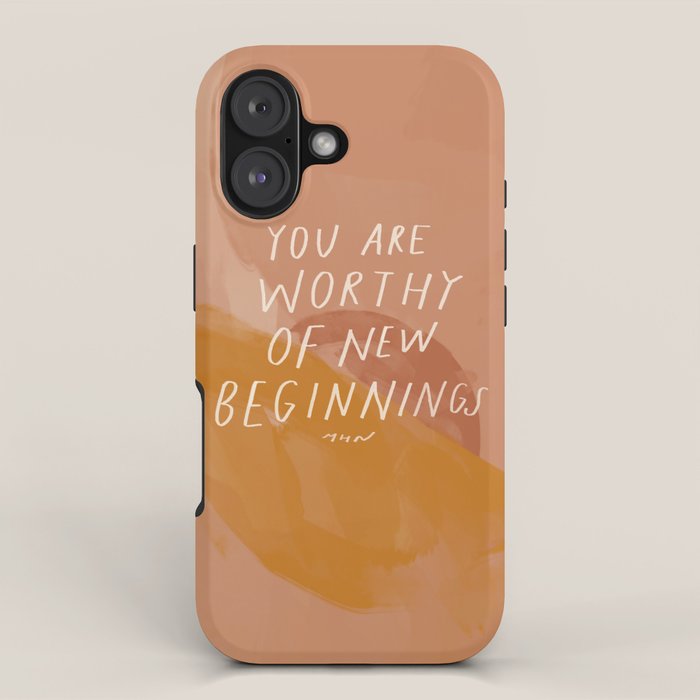 Worthy of New Beginnings  iPhone Case Gallery Image 1