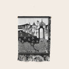 âRiding Out From The Abbeyâ by Aubrey Beardsley Wall Hanging Gallery Image 1