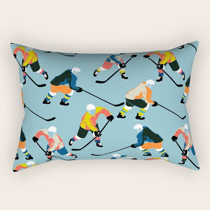 hockey Rectangular Pillow Gallery Image 2