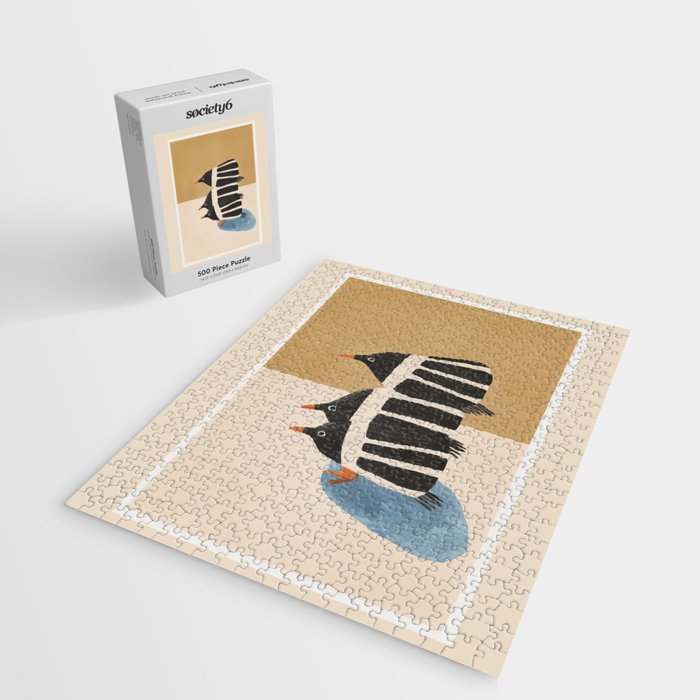Minimal Penguin Stack Jigsaw Puzzle Gallery Image 2