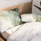Land and Sky Abstract Landscape Painting Pillow Sham Gallery Image 2