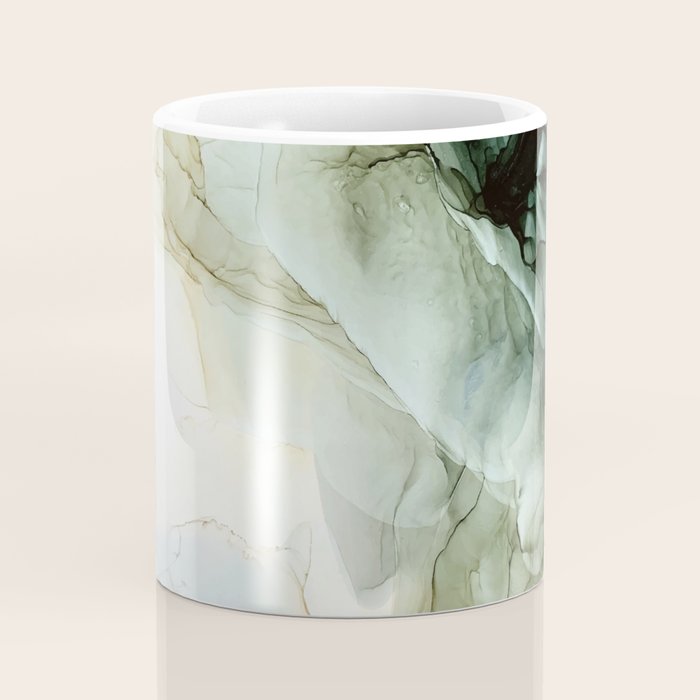 Land and Sky Abstract Landscape Painting Coffee Mug Gallery Image 4