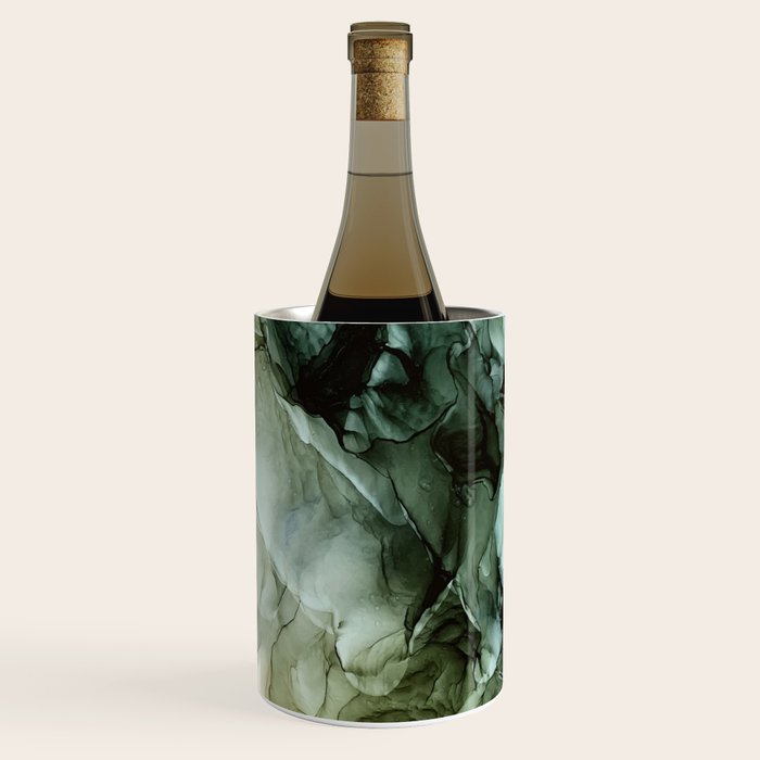 Land and Sky Abstract Landscape Painting Wine Chiller Gallery Image 3