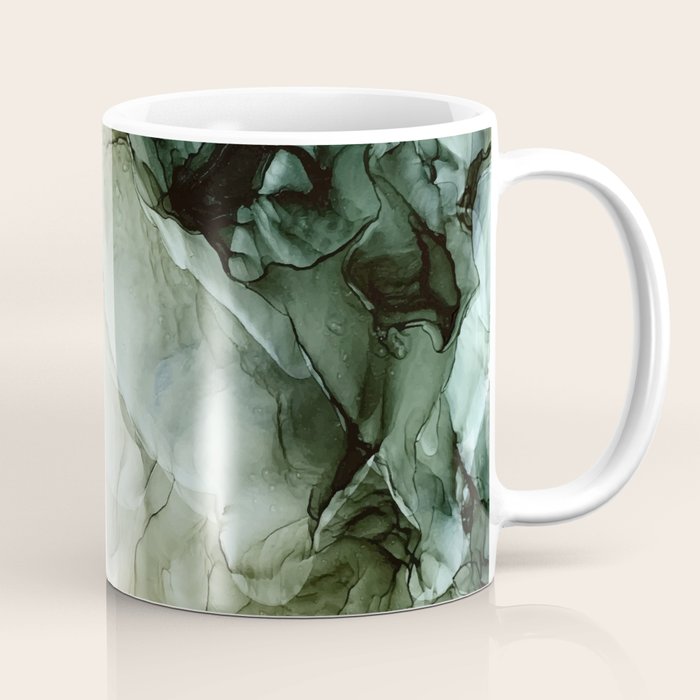 Land and Sky Abstract Landscape Painting Coffee Mug Gallery Image 1