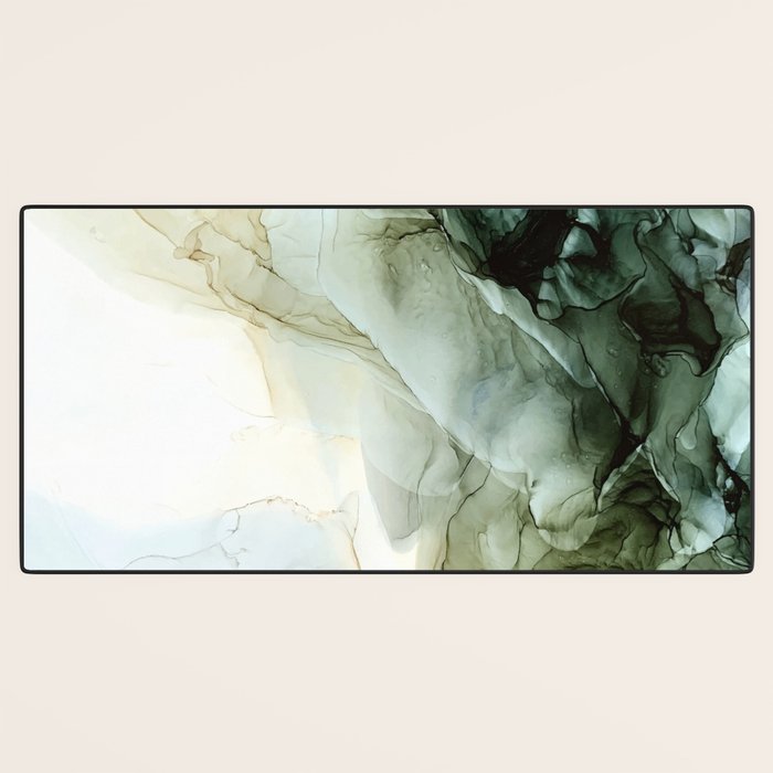 Land and Sky Abstract Landscape Painting Desk Mat Gallery Image 3