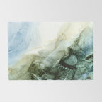 Land and Sky Abstract Landscape Painting Rug Gallery Image 2