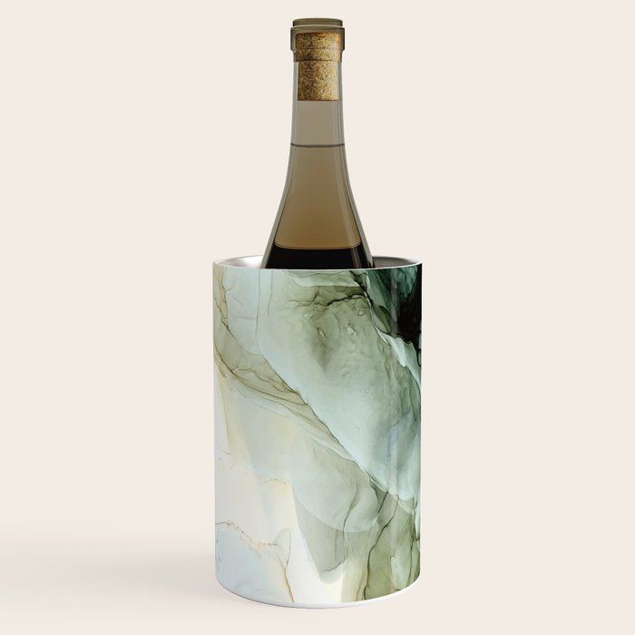 Land and Sky Abstract Landscape Painting Wine Chiller Gallery Image 1