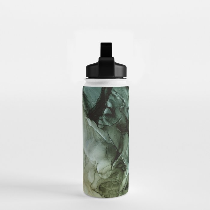 Land and Sky Abstract Landscape Painting Water Bottle Gallery Image 2