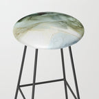 Land and Sky Abstract Landscape Painting Stool Gallery Image 2