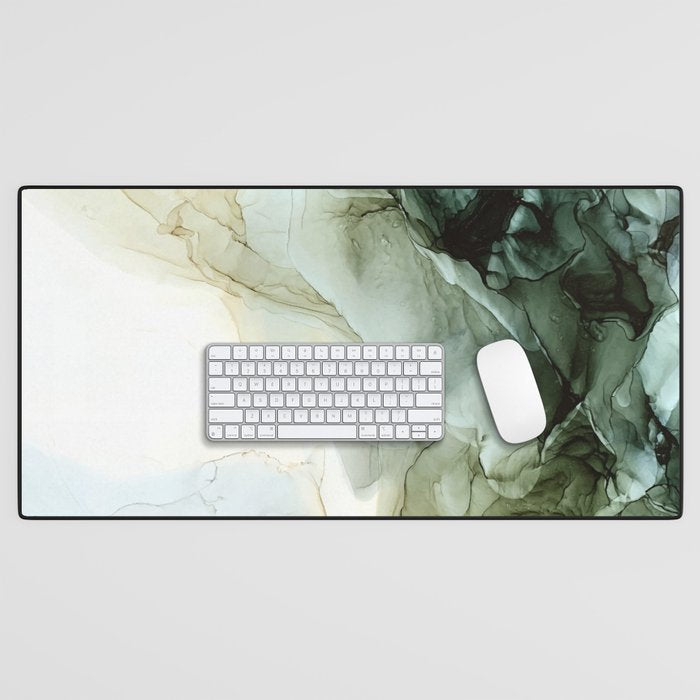 Land and Sky Abstract Landscape Painting Desk Mat Gallery Image 1