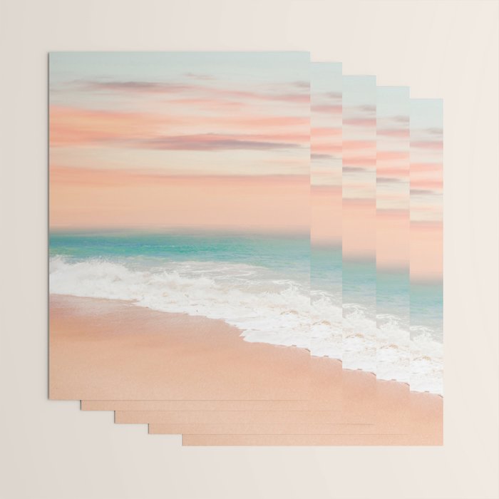 Boho, Beach Sunset Wrapping Paper Gallery Image 3