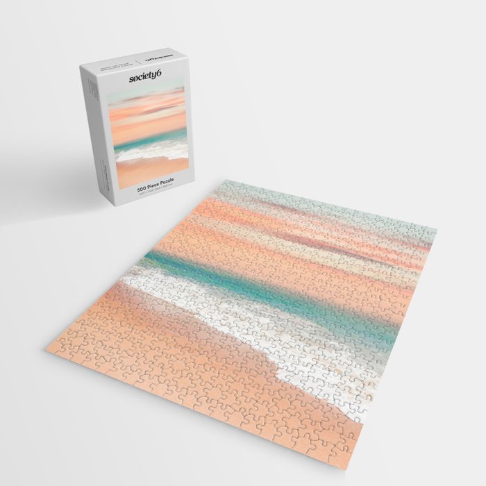 Boho, Beach Sunset Jigsaw Puzzle Gallery Image 2