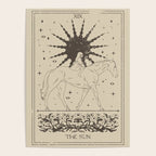 The Sun Card, Sun girl and horse print, Major Arcana, Divination, Magic girl Poster Gallery Image 4