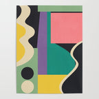 Colorful Geometric Abstract Art 21 Poster Gallery Image 4
