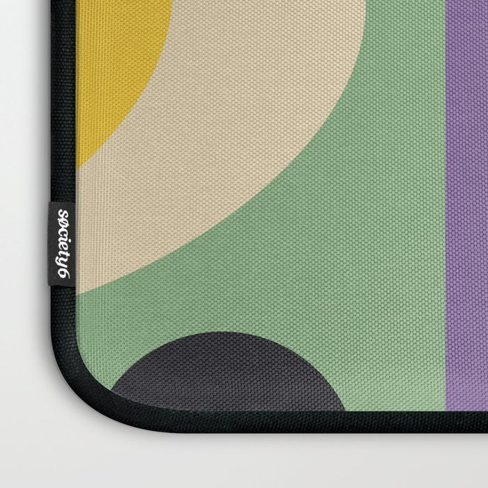 Colorful Geometric Abstract Art 21 Laptop Sleeve Gallery Image 3