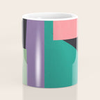 Colorful Geometric Abstract Art 21 Coffee Mug Gallery Image 4