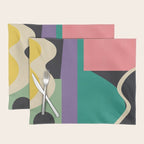 Colorful Geometric Abstract Art 21 Placemat Gallery Image 1