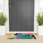 Colorful Geometric Abstract Art 21 Welcome Mat Gallery Image 3
