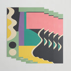 Colorful Geometric Abstract Art 21 Wrapping Paper Gallery Image 3
