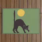 Angry Cat Outdoor Rug Gallery Image 1