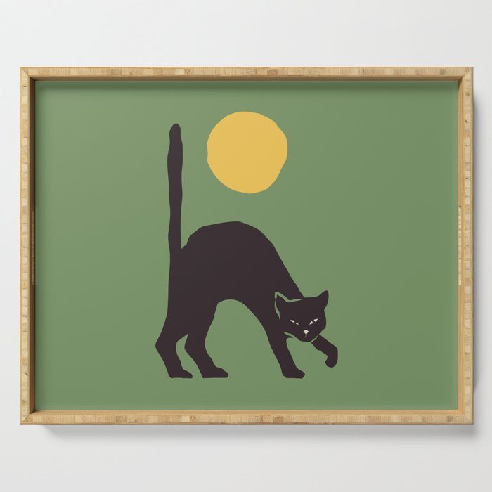 Angry Cat Serving Tray Gallery Image 1