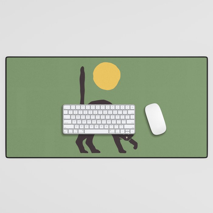 Angry Cat Desk Mat Gallery Image 1