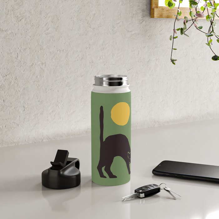 Angry Cat Water Bottle Gallery Image 4