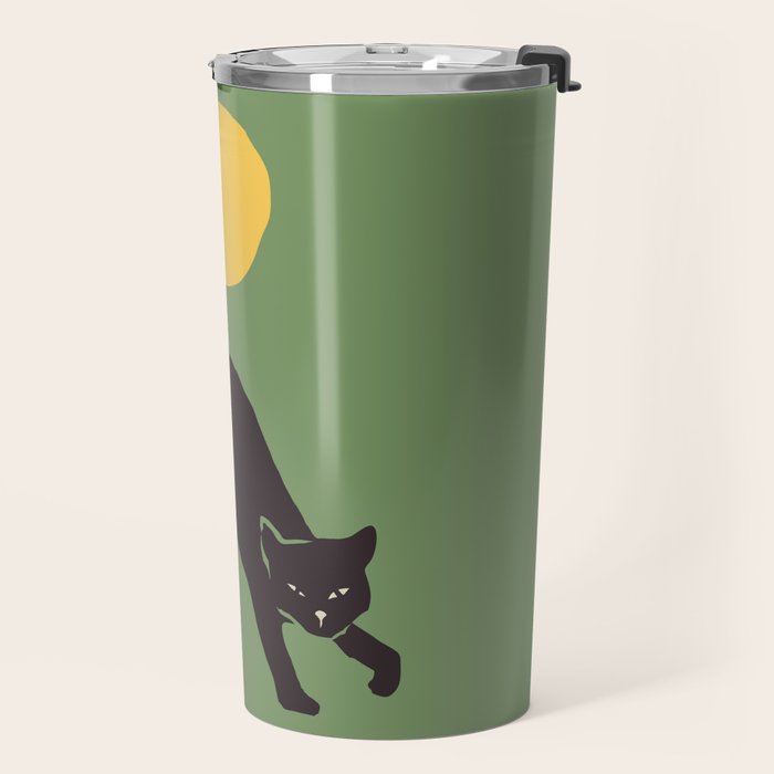 Angry Cat Travel Mug Gallery Image 2