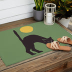 Angry Cat Outdoor Rug Gallery Image 2