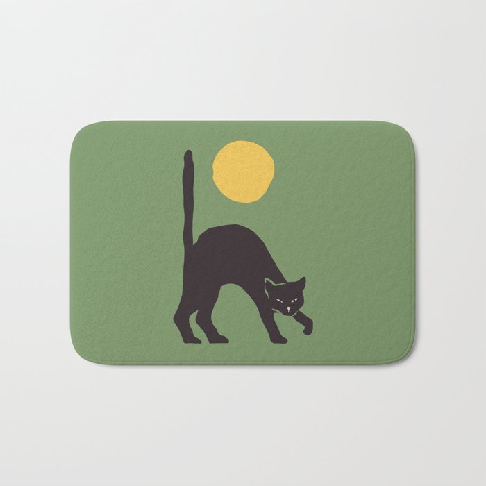 Angry Cat Bath Mat Gallery Image 1