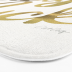 Lady Luck - Gold Ink Bath Mat Gallery Image 3