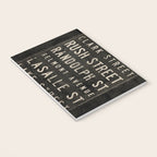 Chicago Streets Transit Sign Notebook Gallery Image 3