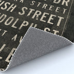 Chicago Streets Transit Sign Rug Gallery Image 4