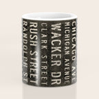 Chicago Streets Transit Sign Coffee Mug Gallery Image 4