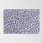 Playful strokes #2 / Blue on Beige Rug Gallery Image 2