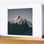 First Light on Mount Hood Wall Mural Gallery Image 2