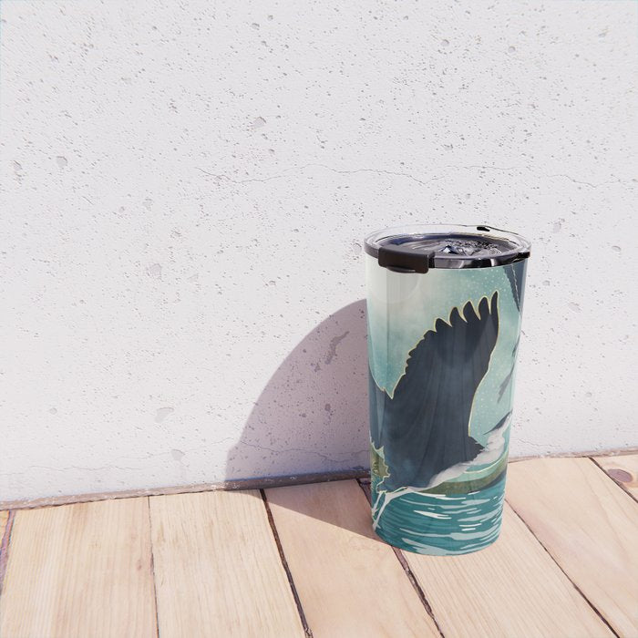 Evening Heron Travel Mug Gallery Image 4