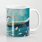 Evening Heron Coffee Mug Gallery Image 1
