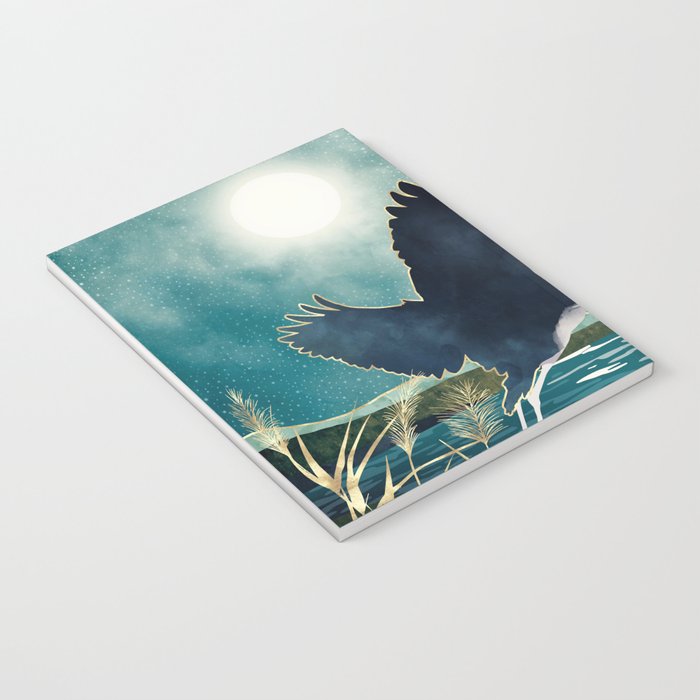 Evening Heron Notebook Gallery Image 3
