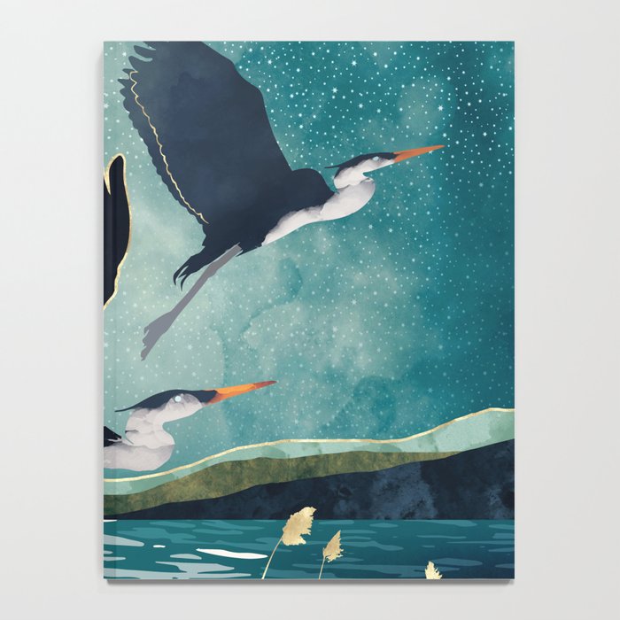 Evening Heron Notebook Gallery Image 4