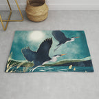 Evening Heron Rug Gallery Image 1