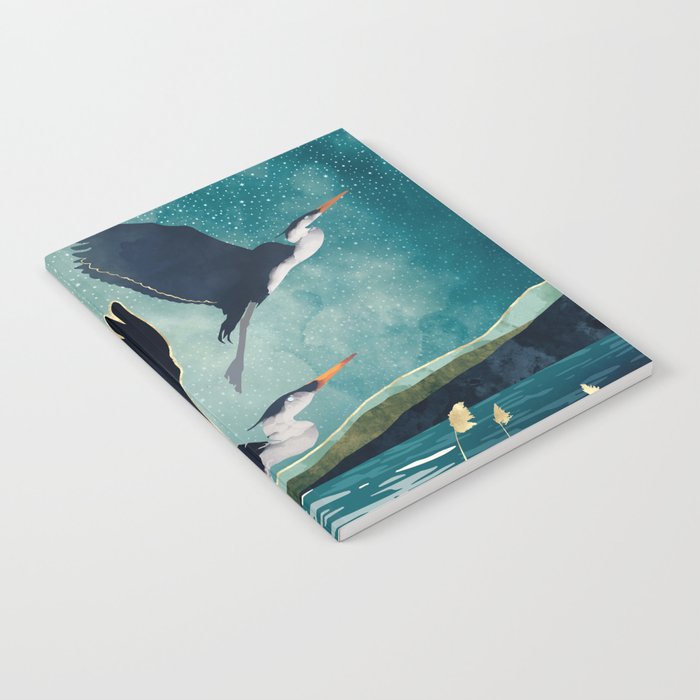 Evening Heron Notebook Gallery Image 2