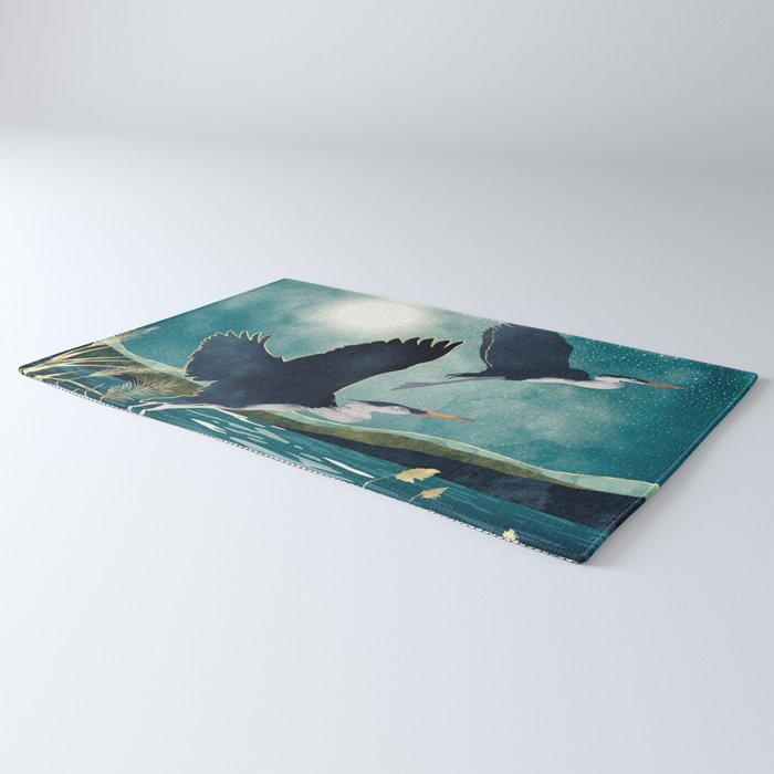 Evening Heron Rug Gallery Image 3
