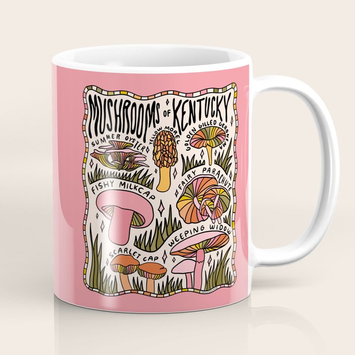 Mushrooms of Kentucky Coffee Mug Gallery Image 1